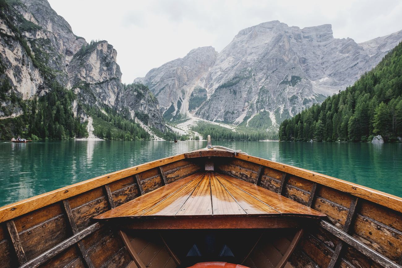 Lago di Braies, where day 1 starts