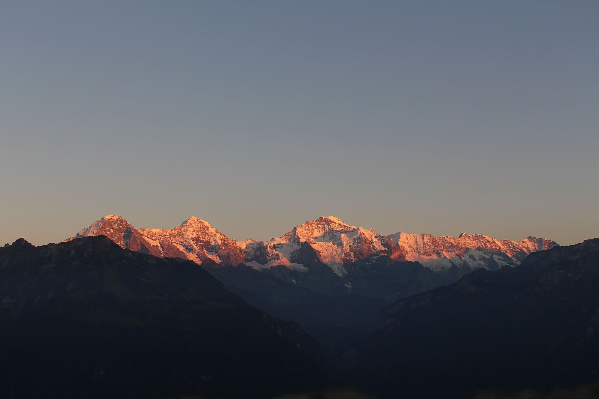 Berner Oberland — Eiger, Mönch and Jungfrau