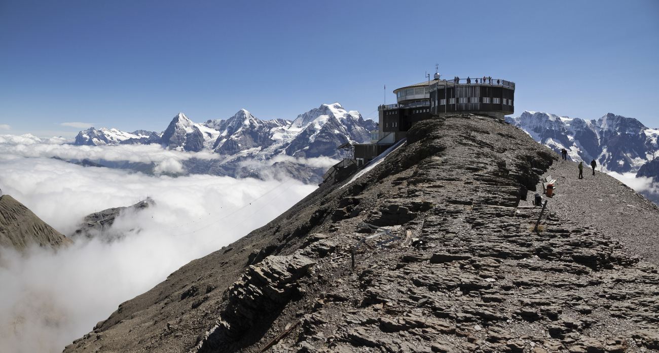 The Schilthorn ridge
